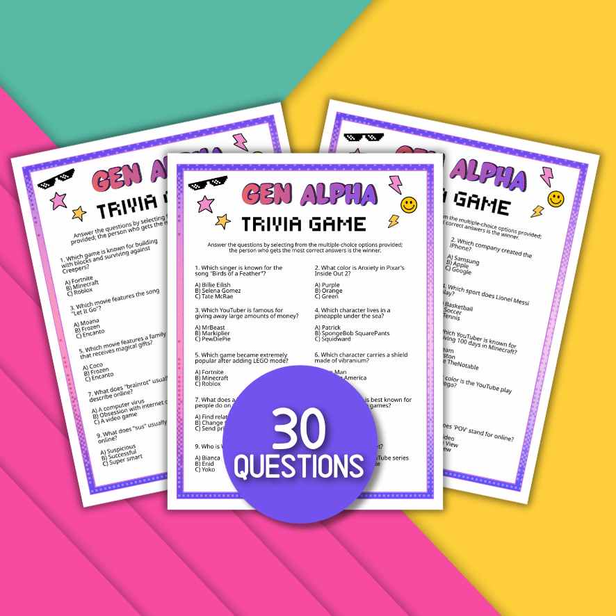 PRINTABLE GAMES